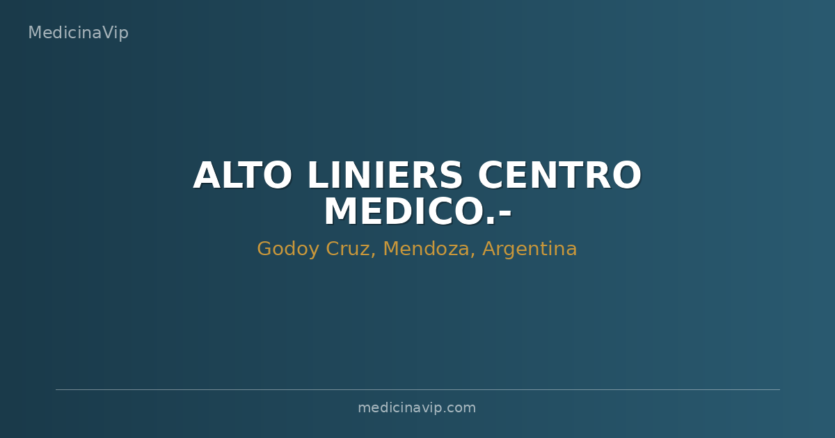 ALTO LINIERS CENTRO MEDICO.-