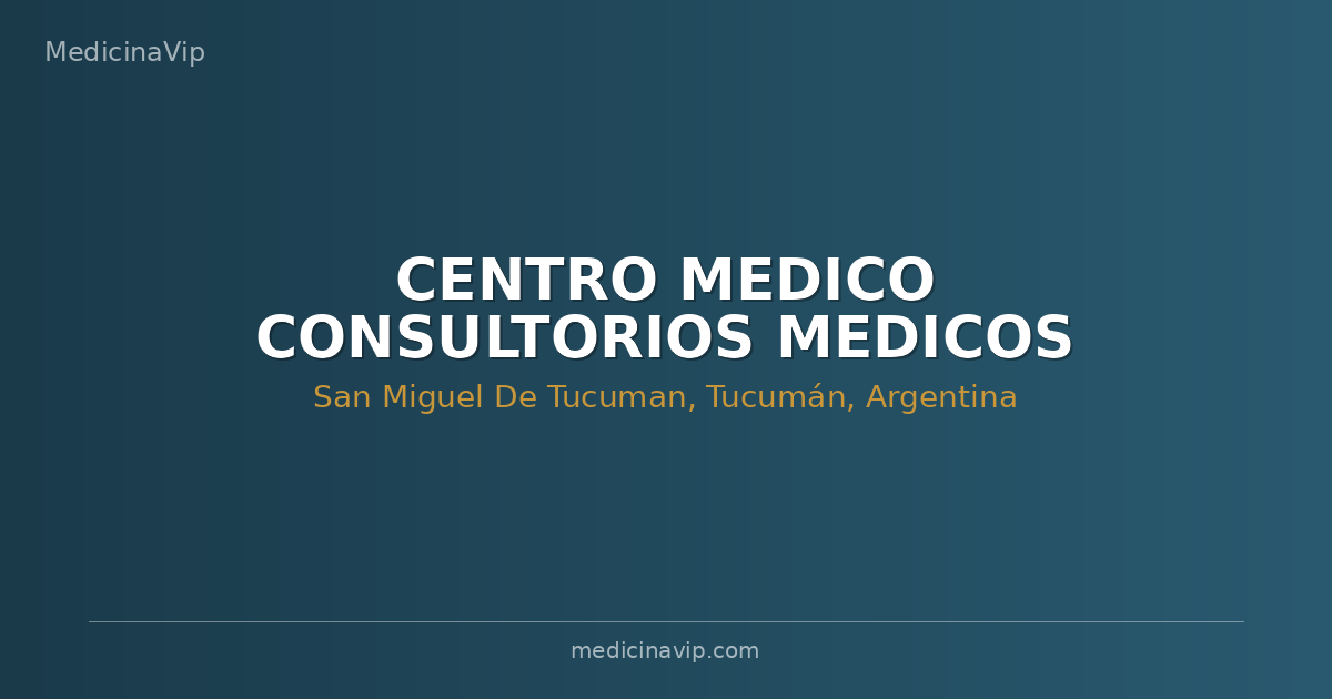 CENTRO MEDICO CONSULTORIOS MEDICOS JUVIA