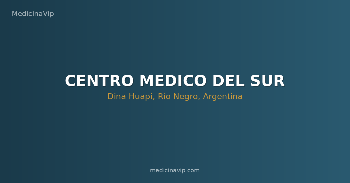CENTRO MEDICO DEL SUR