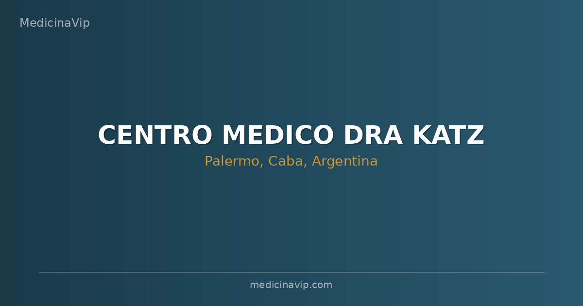 CENTRO MEDICO DRA KATZ