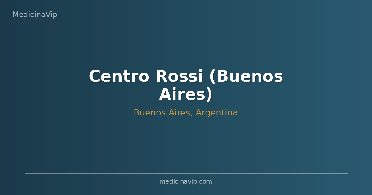 Centro Rossi (Buenos Aires)