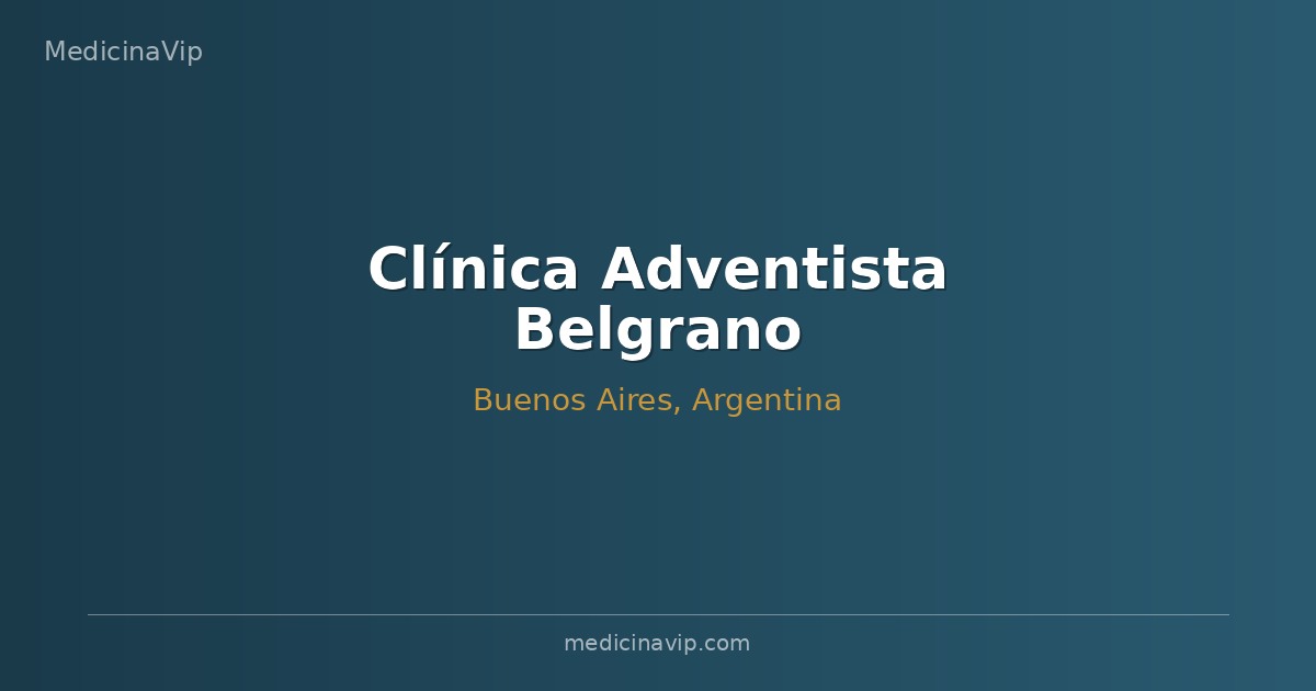 Clínica Adventista Belgrano