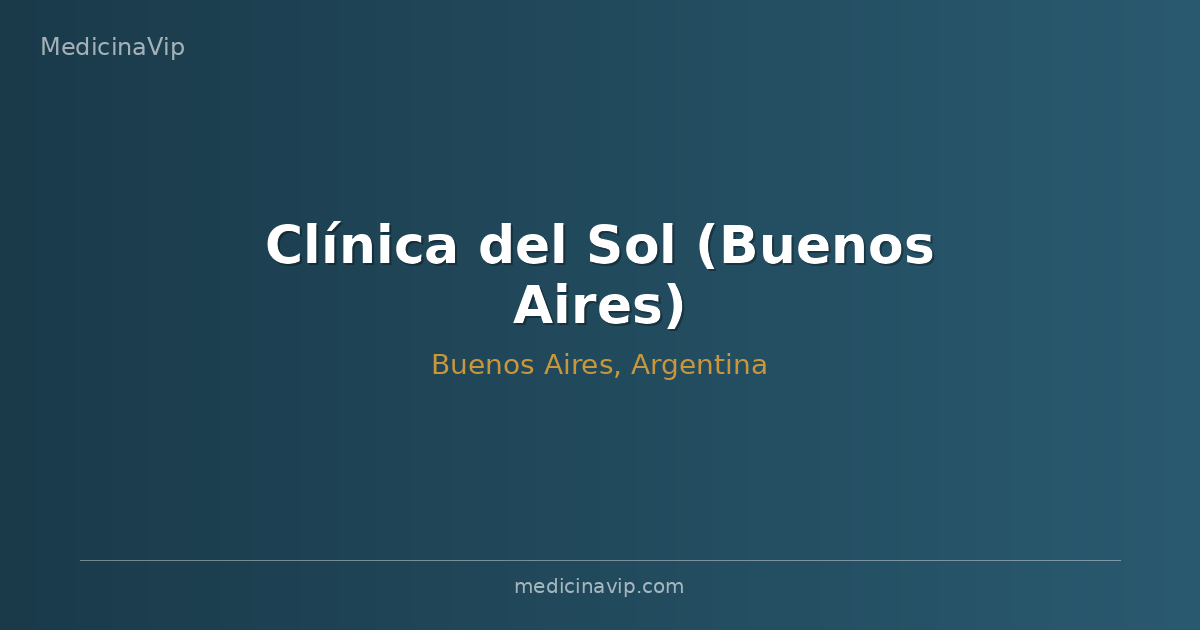 Clínica del Sol (Buenos Aires)
