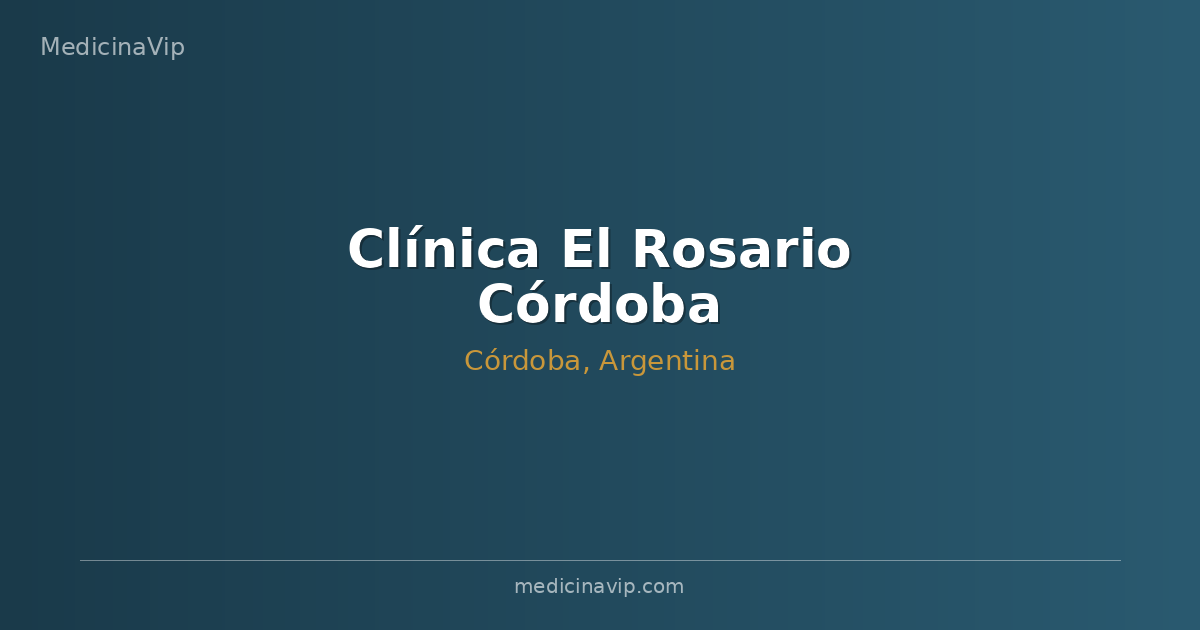 Clínica El Rosario Córdoba