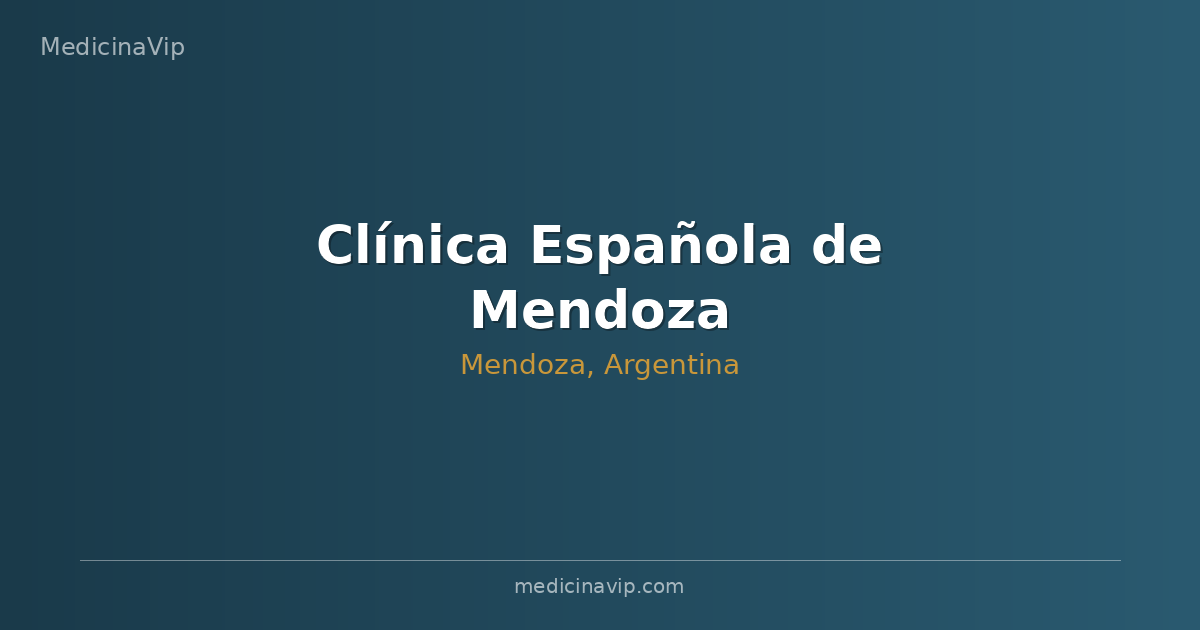 Clínica Española de Mendoza