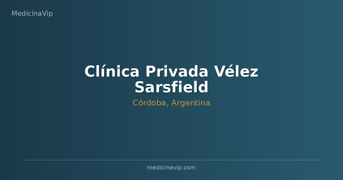 Clínica Privada Vélez Sarsfield