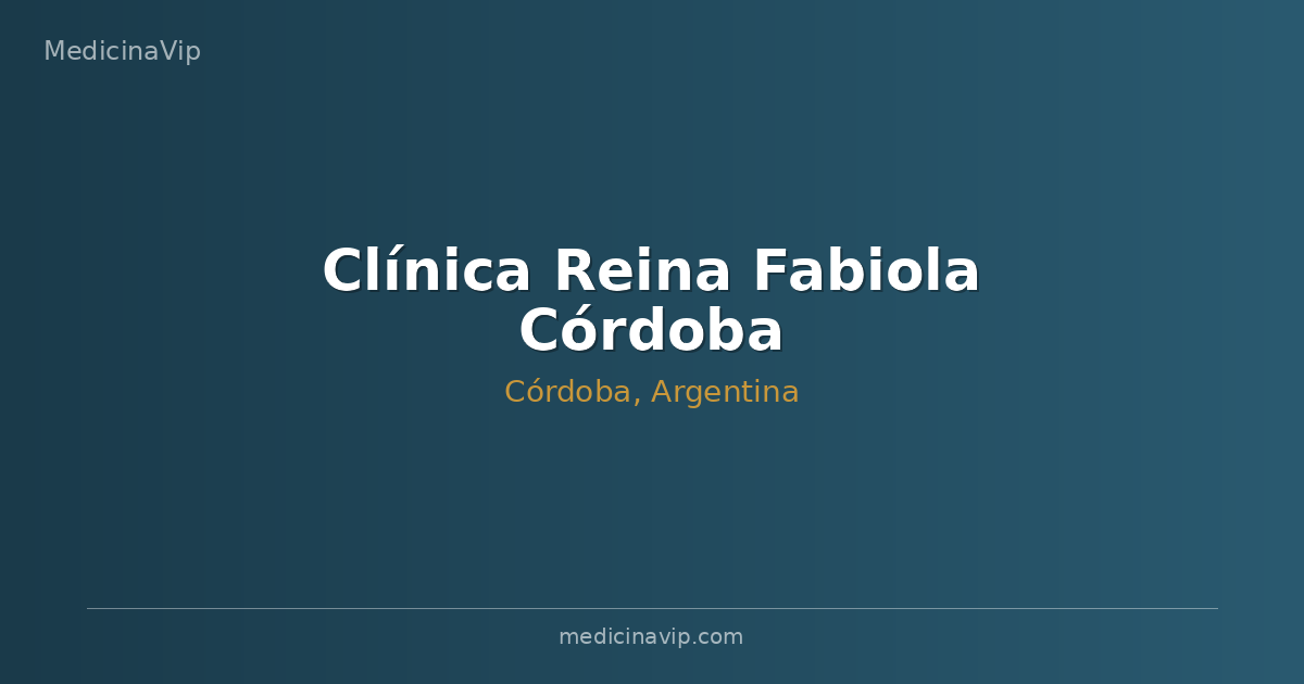 Clínica Reina Fabiola Córdoba