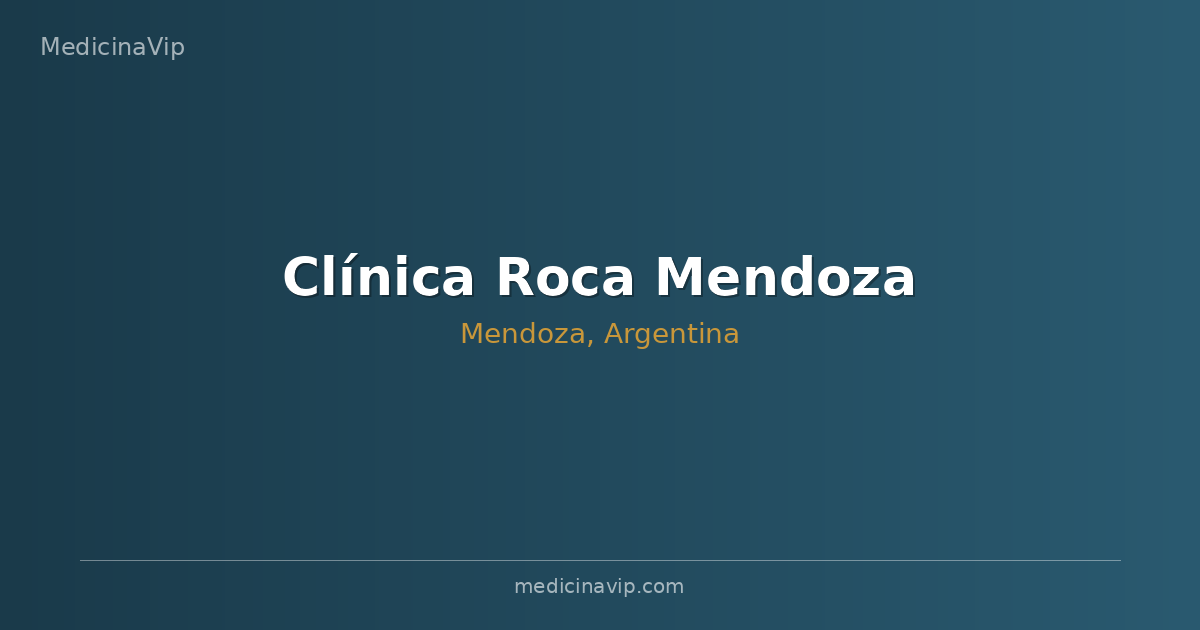 Clínica Roca Mendoza
