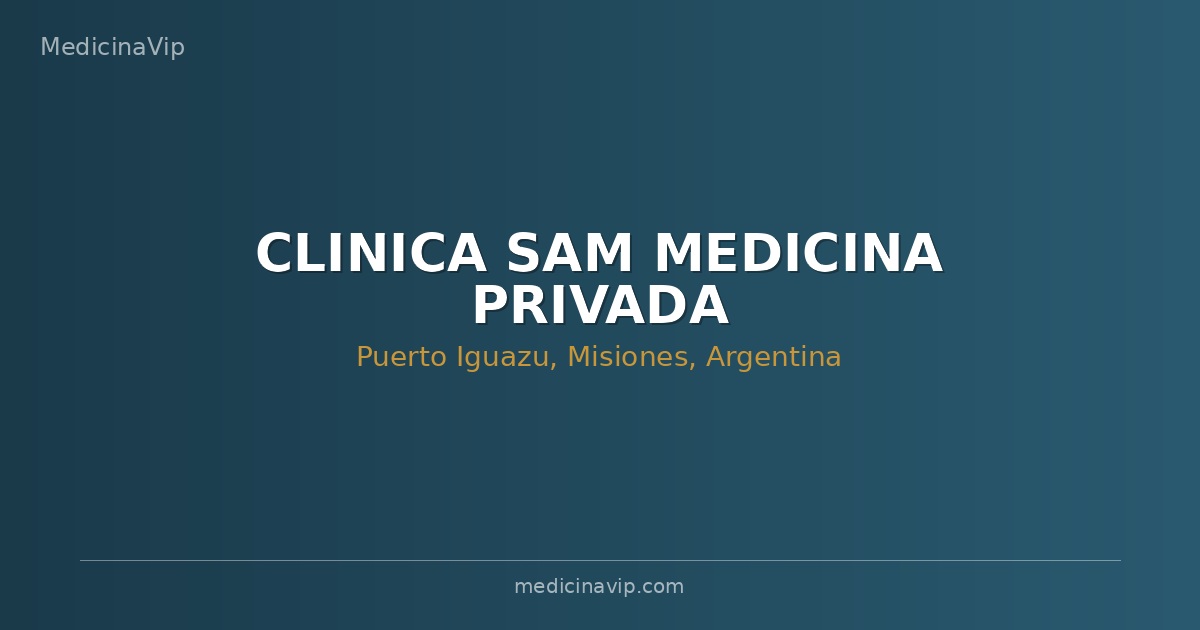 CLINICA SAM MEDICINA PRIVADA