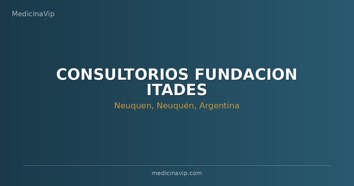 CONSULTORIOS FUNDACION ITADES