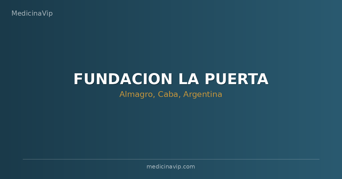 FUNDACION LA PUERTA