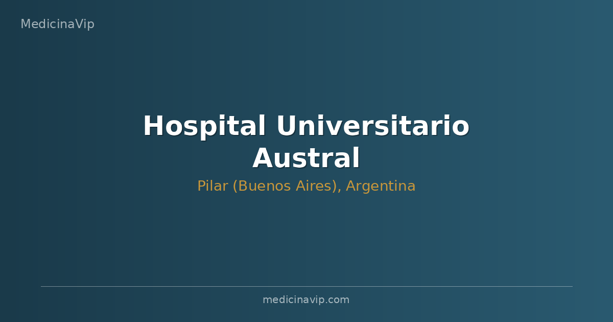 Hospital Universitario Austral