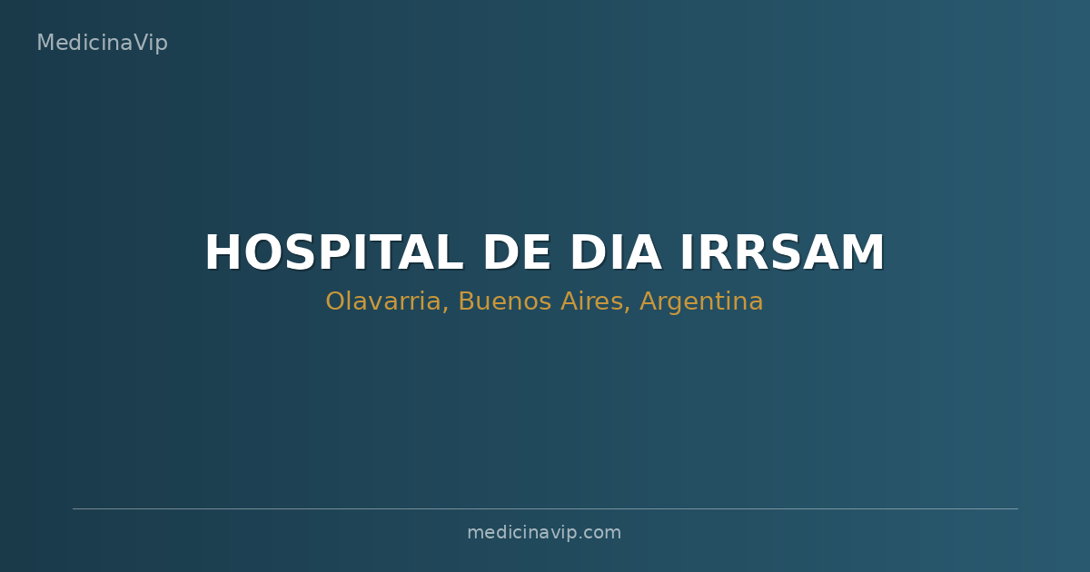 HOSPITAL DE DIA IRRSAM