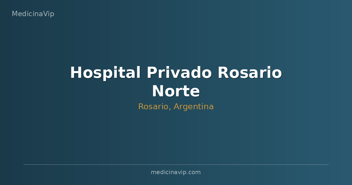Hospital Privado Rosario Norte
