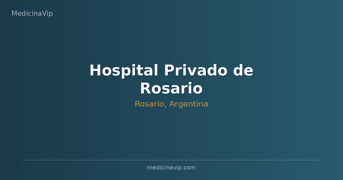 Hospital Privado de Rosario