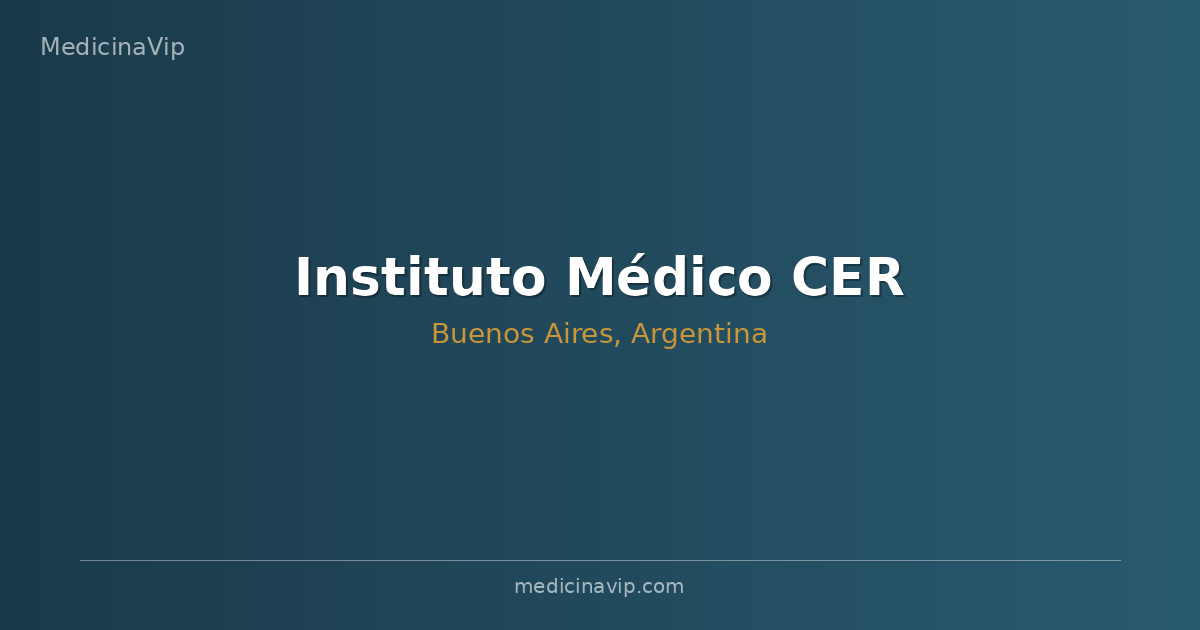 Instituto Médico CER