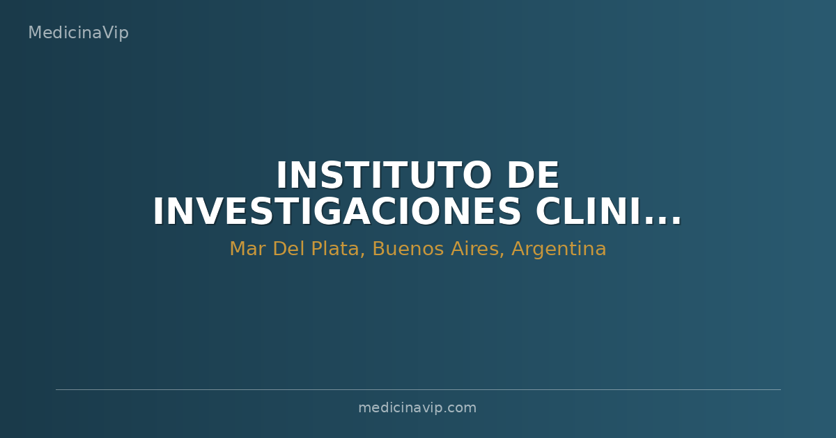 INSTITUTO DE INVESTIGACIONES CLINICAS MAR DEL PLATA (2)
