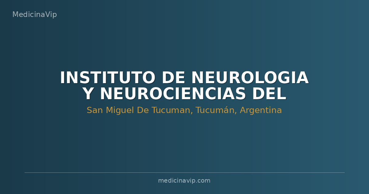 INSTITUTO DE NEUROLOGIA Y NEUROCIENCIAS DEL NORTE