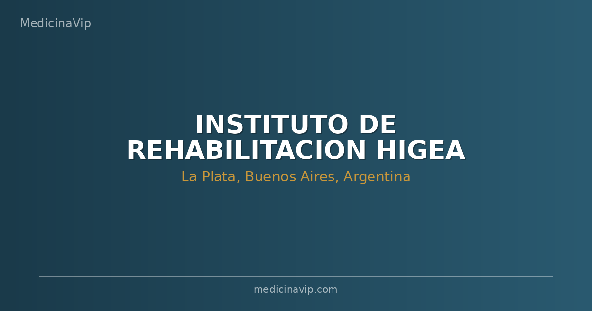 INSTITUTO DE REHABILITACION HIGEA
