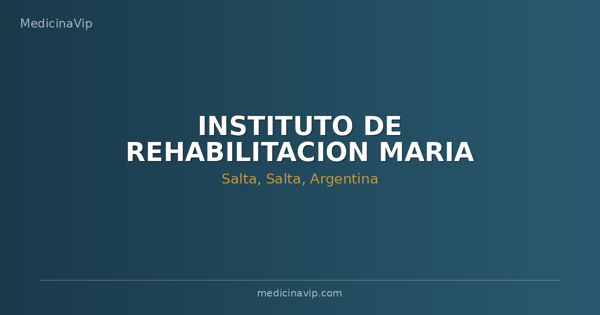 INSTITUTO DE REHABILITACION MARIA ANTONIETA DAY - ALPI