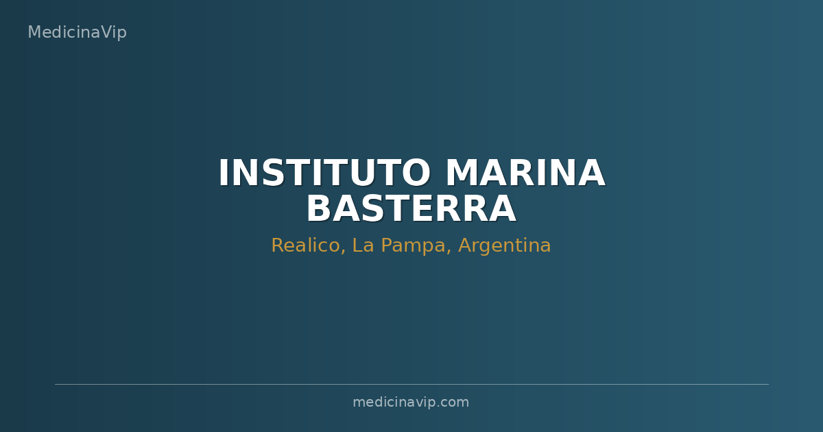 INSTITUTO MARINA BASTERRA