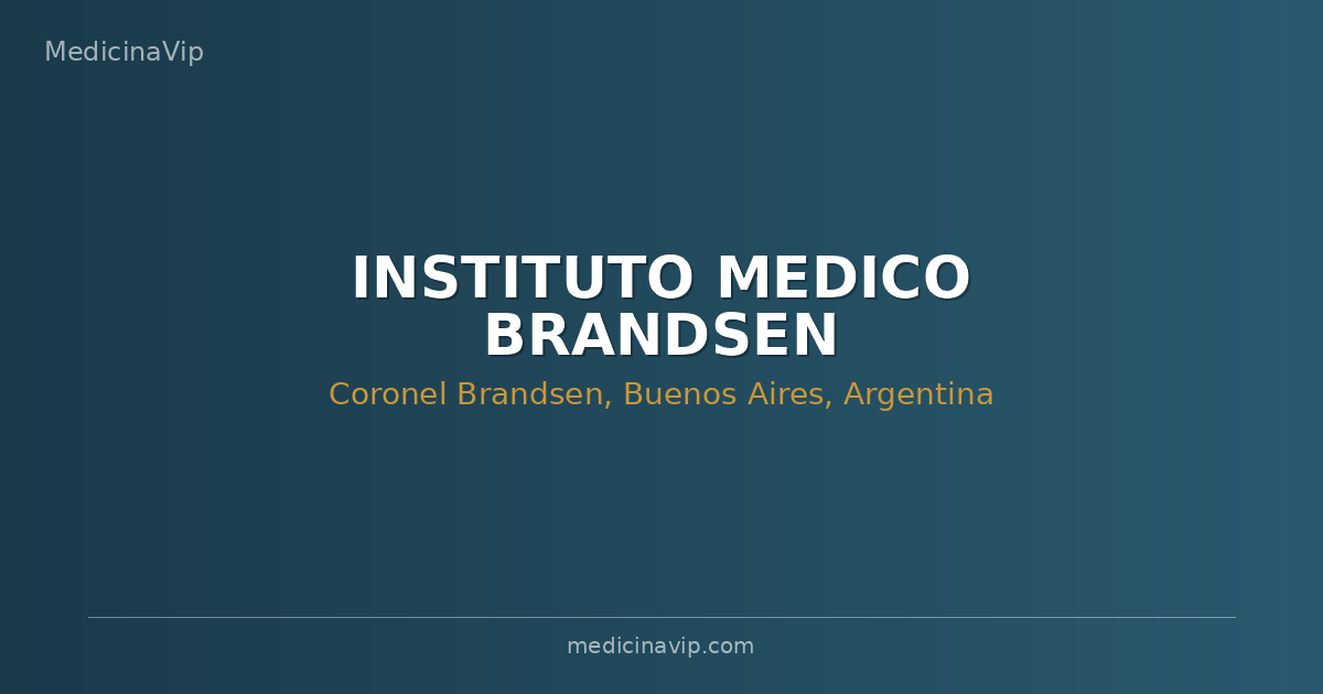 INSTITUTO MEDICO BRANDSEN