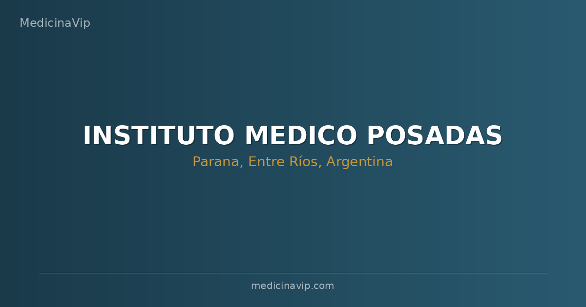 INSTITUTO MEDICO POSADAS