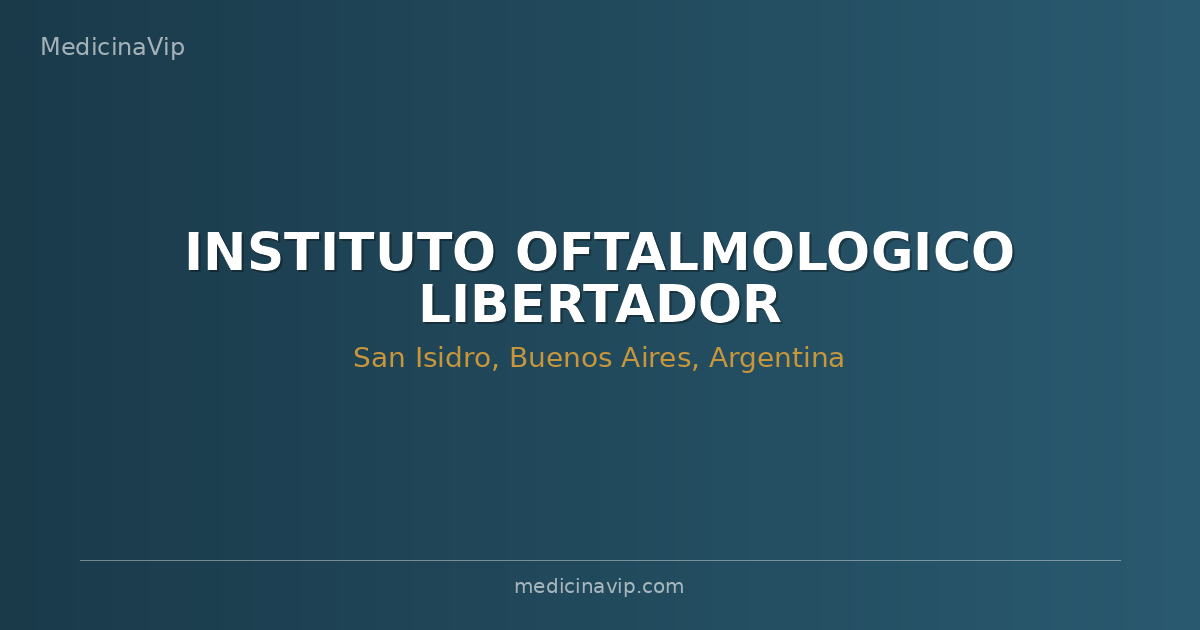 INSTITUTO OFTALMOLOGICO LIBERTADOR