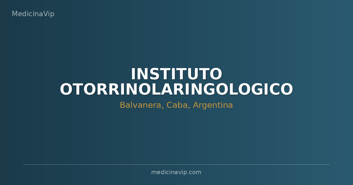INSTITUTO OTORRINOLARINGOLOGICO ARAUZ