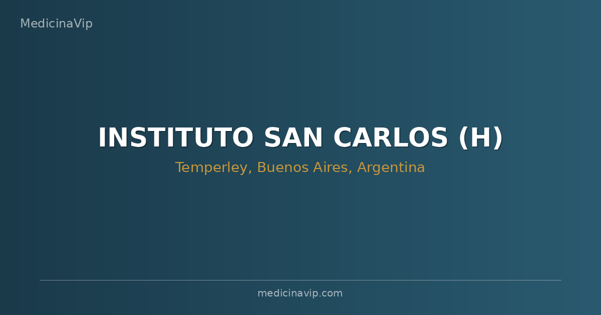 INSTITUTO SAN CARLOS (H)