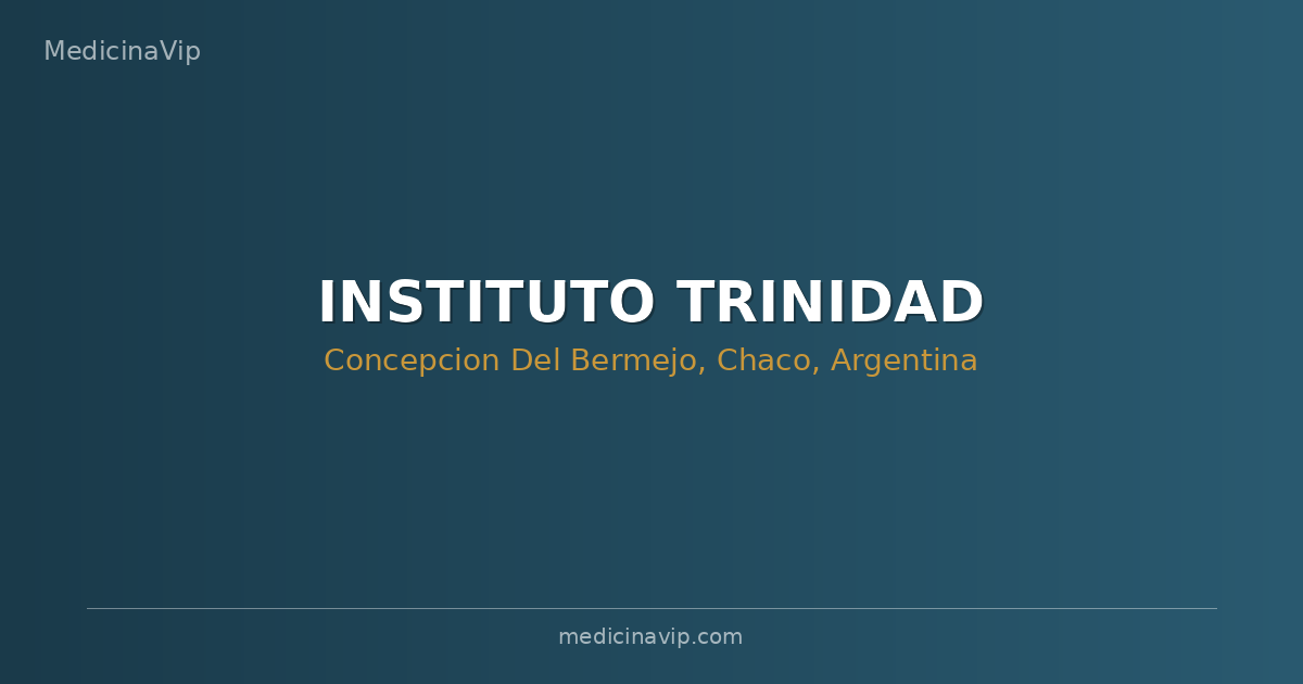 INSTITUTO TRINIDAD