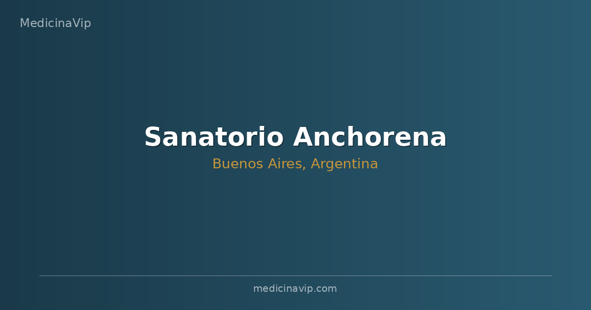Sanatorio Anchorena