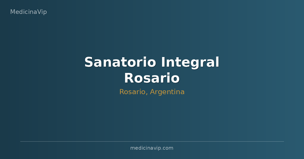 Sanatorio Integral Rosario