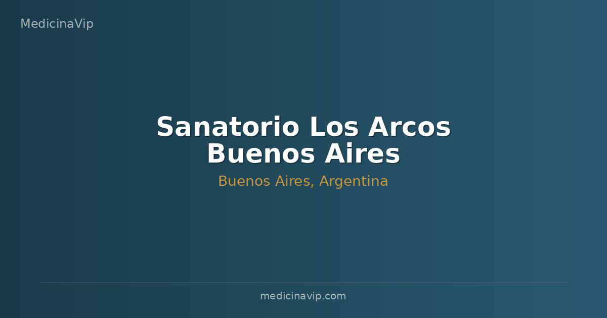 Sanatorio Los Arcos Buenos Aires