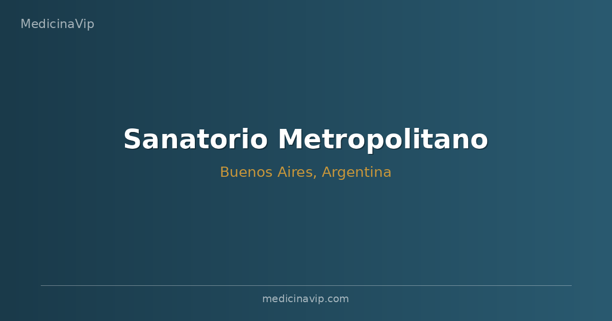 Sanatorio Metropolitano