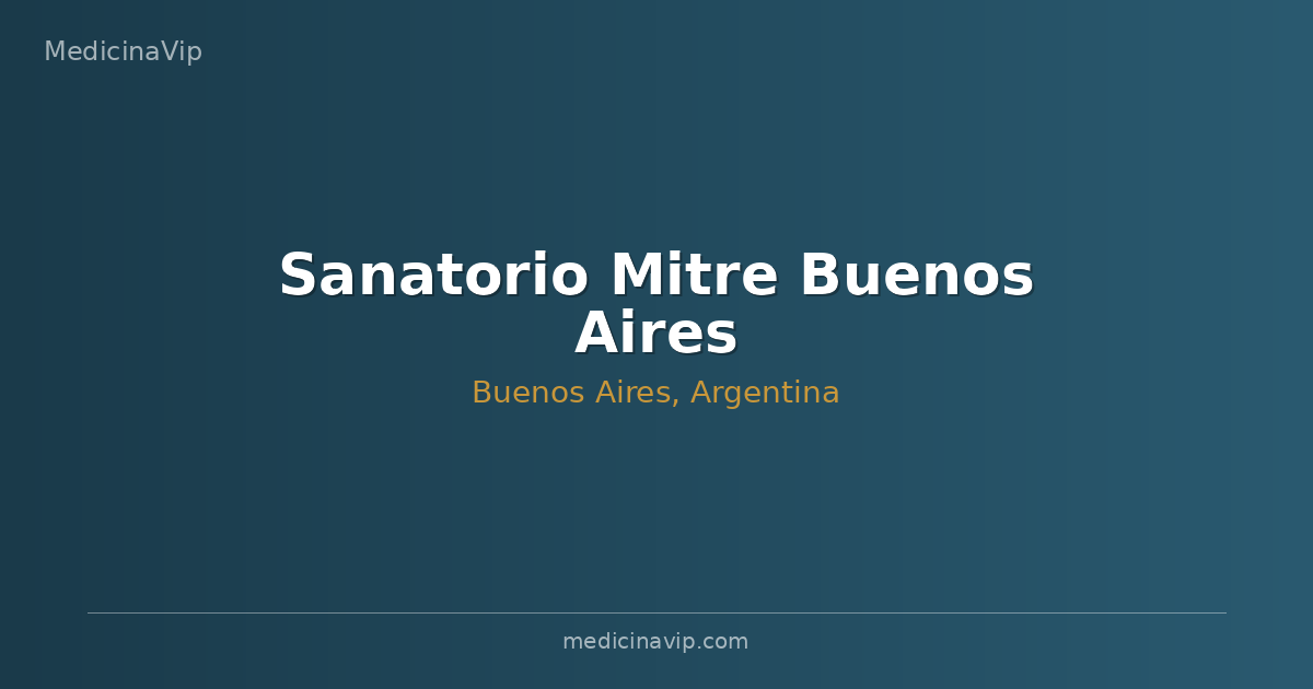 Sanatorio Mitre Buenos Aires