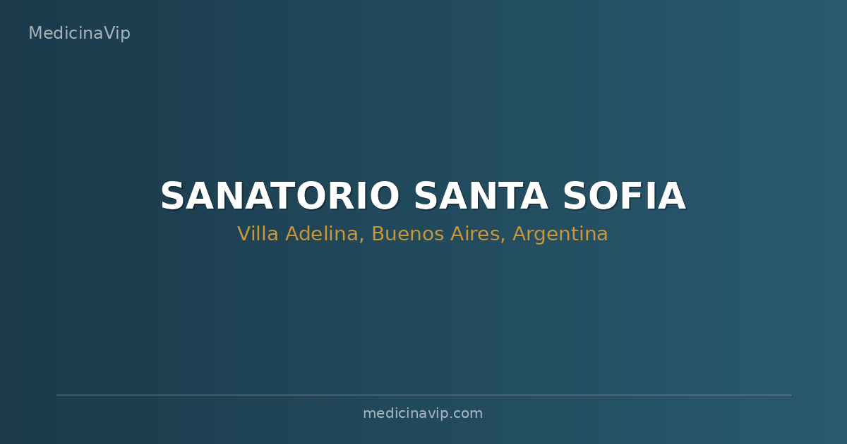 SANATORIO SANTA SOFIA