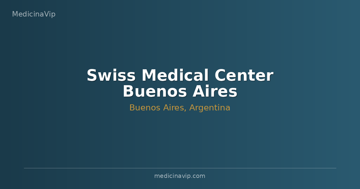 Swiss Medical Center Buenos Aires