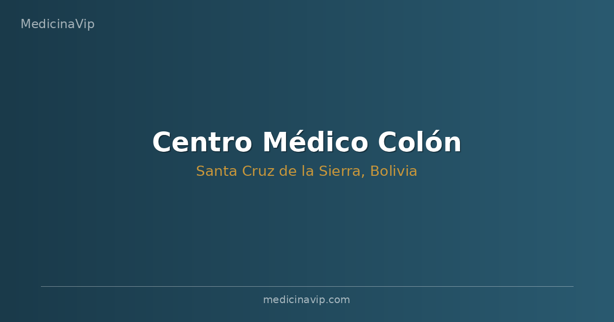 Centro Médico Colón