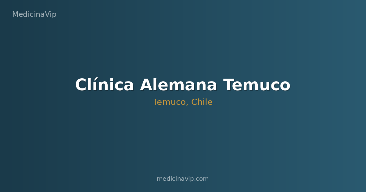 Clínica Alemana Temuco
