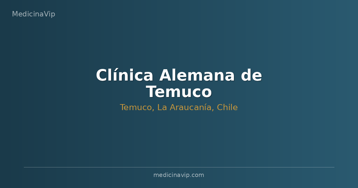 Clínica Alemana de Temuco