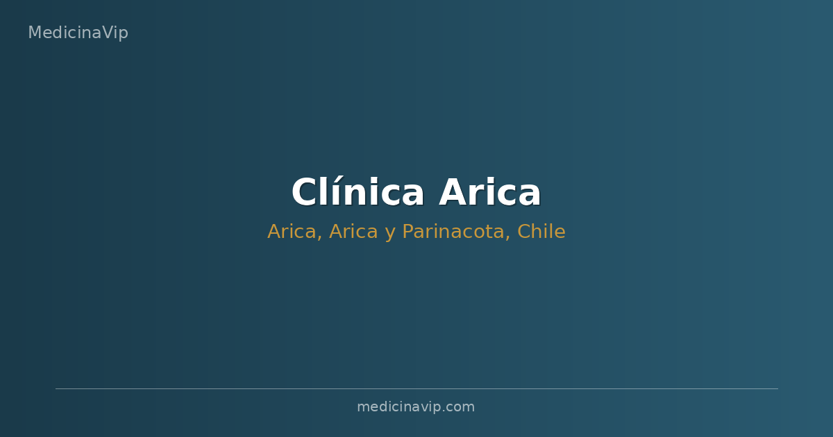 Clínica Arica