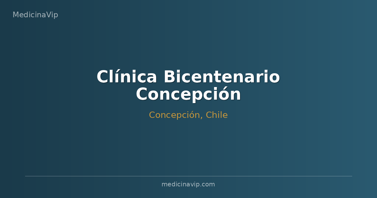 Clínica Bicentenario Concepción
