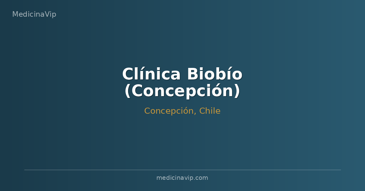Clínica Biobío (Concepción)