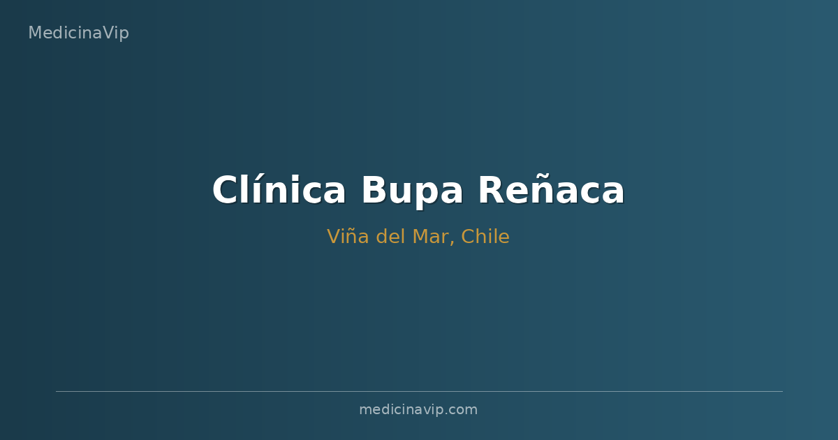 Clínica Bupa Reñaca