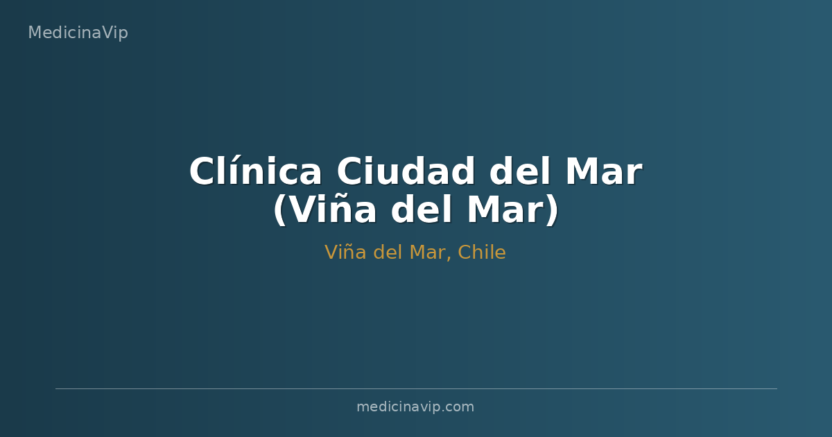 Clínica Ciudad del Mar (Viña del Mar)