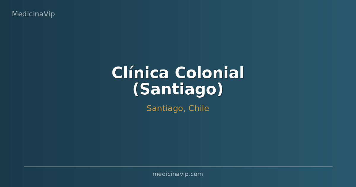 Clínica Colonial (Santiago)