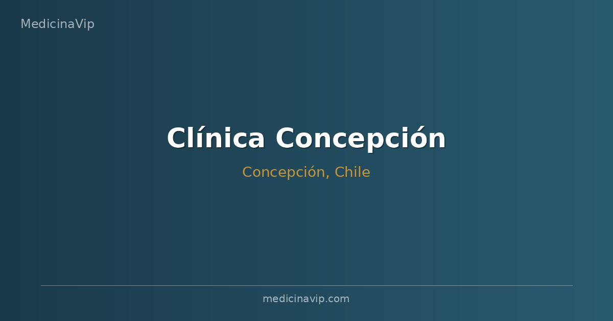 Clínica Concepción