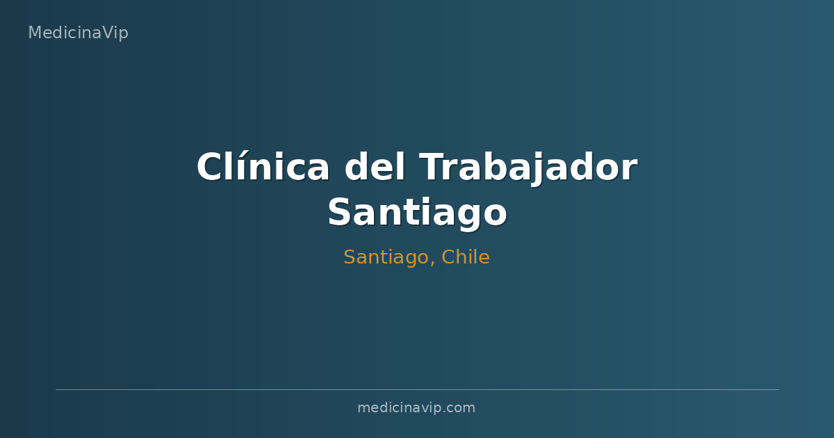 Clínica del Trabajador Santiago