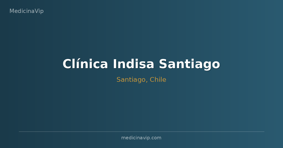 Clínica Indisa Santiago